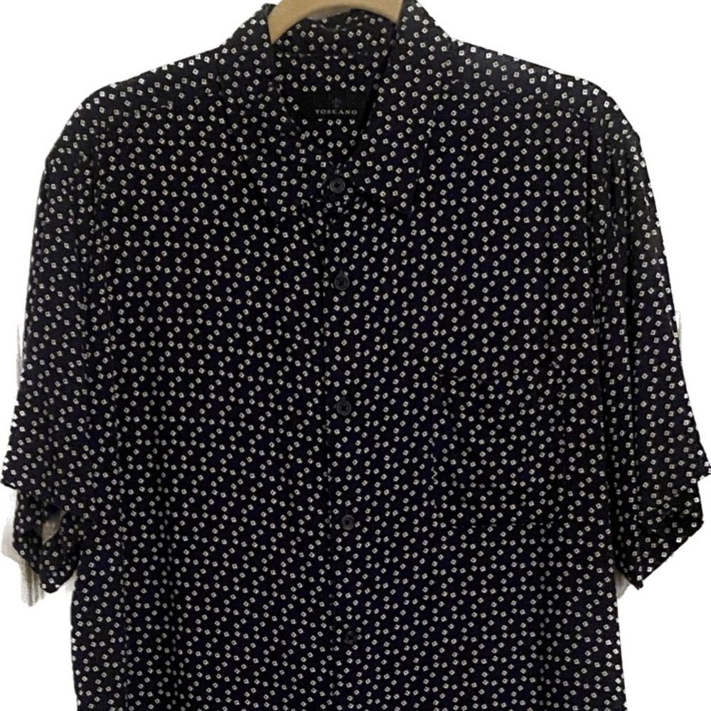 MENS BUTTON DOWN SHORT SLEEVED SHIRT